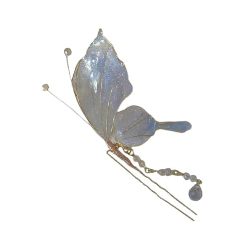 Chinesisch Traditionelle Haarstange Traditionelle Chinesische Glitzernde Schmetterling Haarthaatfabrik Mädchen Cosplay Haarschmuck von Hrtyvhin