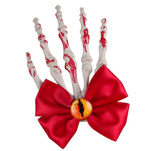 Cool Bowknot Hair Clip Halloween Haarnadel Mit Blutigen Bogenhaarklammern Haarnadel Clip Für Frauen Mädchen Foto Requisiten von Hrtyvhin