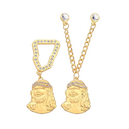 Hrtyvhin Dekorative Clip Revers Pin Handgefertigte Jacken Rucksackabzeichen Accessoire Für Dame Detailliert Religiöser Stillschuppenschmuck von Hrtyvhin