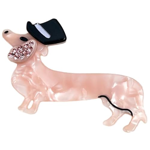 Einzigartige Fleckmuster Hunde Haarzubehör Sicherer Elastischer Clip Haarstücke Modezubehör Für Frauen Einfach Zu Bedienen von Hrtyvhin