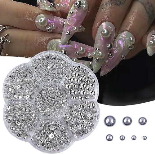 Einzigartige Halbperlen Nagelcharmzubehör Mit Einzigartigen Nägeln Basteldekoration Für Schöne Frauen Einzigartige Halbperlen Nagelcharmzubehör Mit Einzigartigen Nägeln Basteldekoration Für Schöne Frauen von Hrtyvhin