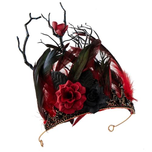 Elegante Blumenstirnband Kopfbedeckung Praktisches Haar Accessoire Einzigartige Haarstücke Für Männer Und Frauen Bei Partyfeiern von Hrtyvhin