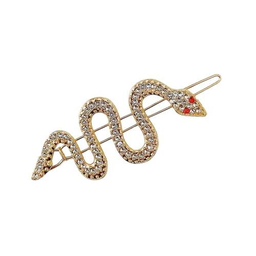 Elegante Schlangenform Haarzubehör Mit Strasssteinen Für Modische Frauen Formelle Begegnung Tägliches Gebrauch Haartücher Dekore von Hrtyvhin