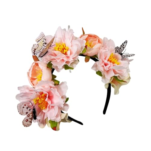 Ethnisches Schmetterling Blumenhaarband Für Partys Hochzeit Hairhoop Mexiko Festival Feier Hairhoop Holiday Requisinen Lieferung von Hrtyvhin
