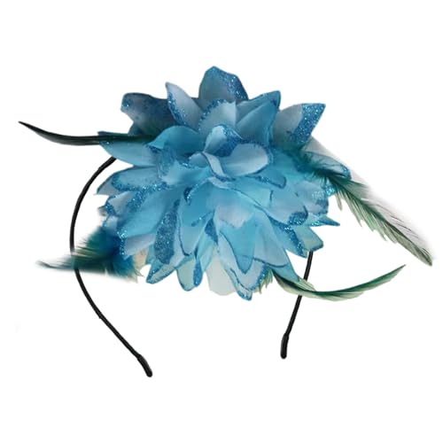 Federed Blumenstirnband Übertriebene Blumenhaarband Haarstyling Accessoires Für Frauen Ästhetisches Formelles Bankett Haarhoop Federed Blumenstirnband Übertriebene Blumenhaarband Haarstyling Accessoires Für Frauen Ästhetisches Formelles Bankett Haarhoop von Hrtyvhin