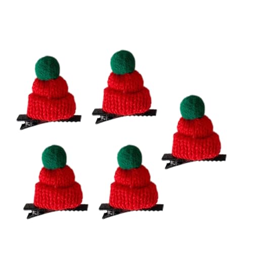 Feiertagsthemen Weihnachtsmütze Haarnadel Weiche Acryl Stoff Haarnadel Weihnachten Haarclip Kopfbedeckung Für Freudiger Dressing von Hrtyvhin