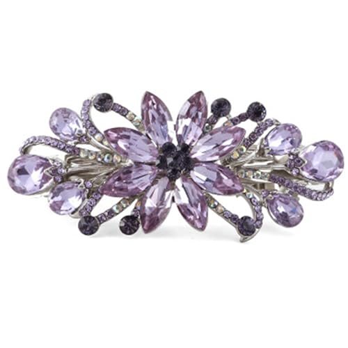 Frauen Zartes Faszinator Zarte Strasssteine ​​Blumenkopfbedeckung Für Mädchen Zarte Haarzubehör 1920er Haare Clip von Hrtyvhin