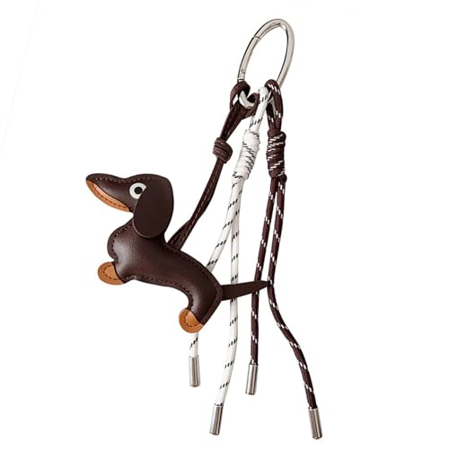 Geflochtener Seilbeutel Anhänger Schlüsselbund PU Leder Dackel Beutel Charme Rucksack Autoschlüsselende Dekoration Zubehör Geschenk Geflochtener Seilbeutel Anhänger Schlüsselbund PU Leder Dackel Beutel Charme Rucksack Autoschlüsselende Dekoration Zubehör Geschenk von Hrtyvhin