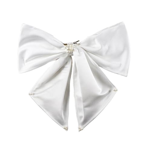 Girls Bowknot Haarnadel Für Mädchen Large Bogen Blingbling Perlen Detail Für Abendessen Mit Abendessen Kleid Stilvolle Outfits von Hrtyvhin