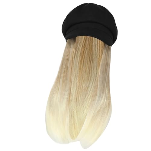 Glatte Perücken Berets Caps Mit Synthetischen Faserhaaren Multi Use Cosplay Achteckiger Fashion Perücken Für Schnelle Frisur von Hrtyvhin