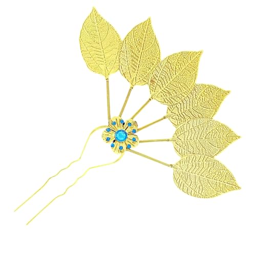 Goldenes Haarstock Chinesische Alte Legierungshaarspannstäbchen Traditioneller Haarnadel Traditioneller Luxuriöser Schmuck von Hrtyvhin