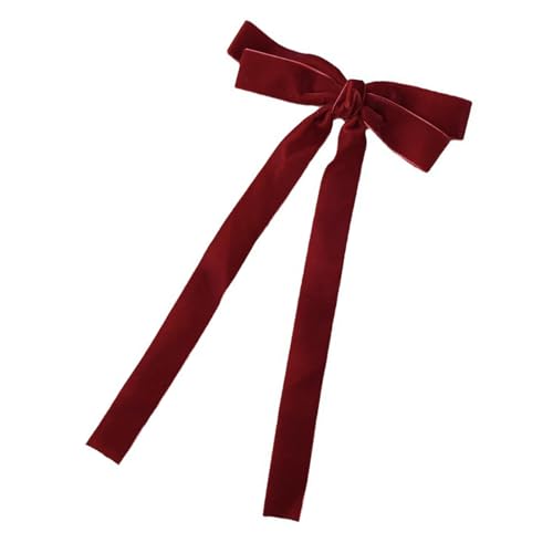 Große Ribbon Haarbögen Frühlingshaarclip Süßer Ballett Haarschleife Starke Sichere Barrette Bowknot Clip Frauen Pferdeschwanzhalter von Hrtyvhin