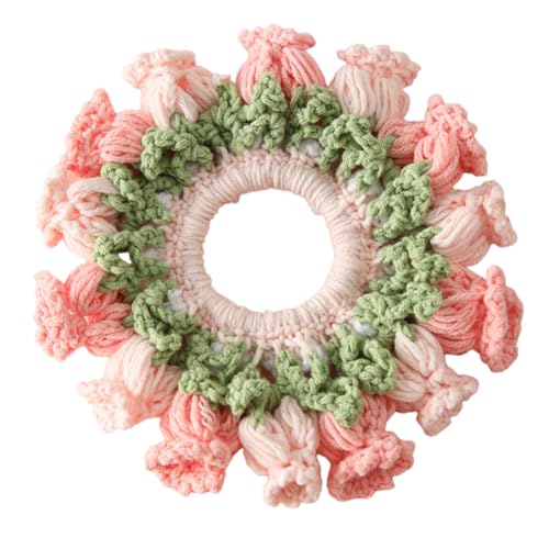 Häkelkopfverpackung Mit Einzigartigen Blumenmuster Designs Tragbares Accessoire Für Trendige Frauen Und Mädchen von Hrtyvhin