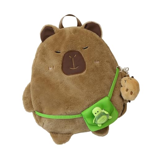 Kreative Rucksack Girls Casual Capacity Plüsch Student Rucksäcke Soft Rucksack Für Schule Und Reisen von Hrtyvhin