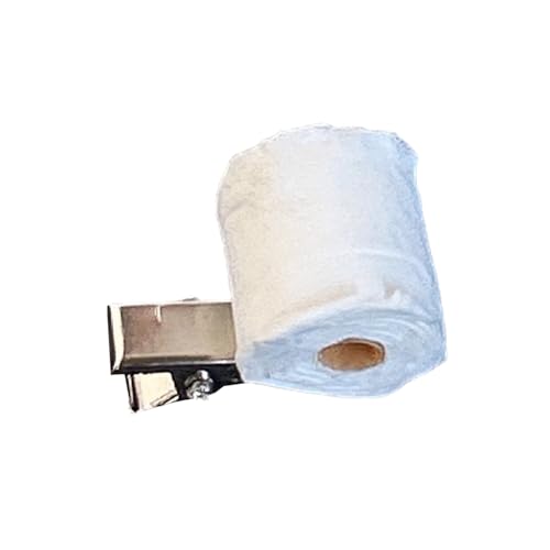 Kreatives Toilettenpapier Haarclip Impule Temperament Haarnadeln Winter Bobbles Haipin Funny Hair Accessoire von Hrtyvhin