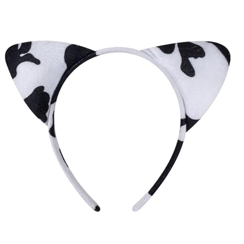Moderne Kuhohr Und Horn Haarbänder Haare Erklärungen Bequemes Stoff Haar Ornament Für Kinder Teenager Und Lüfter von Hrtyvhin