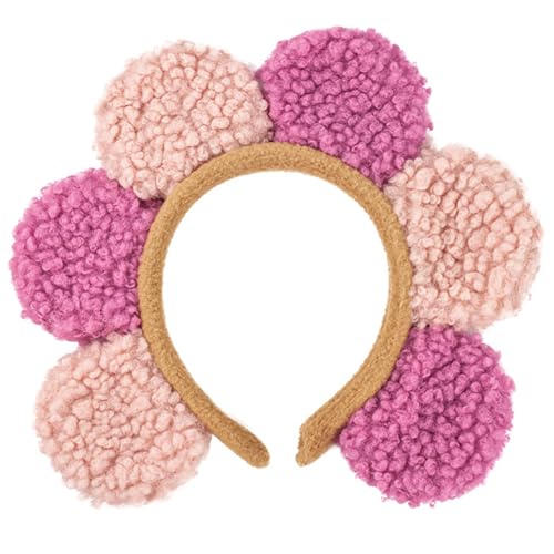 Plüsch Sonnenblumen Haare Haltbarkeit Waschen Von Kopfbedeckungen Süßhaarbänder Party Haar Accessoire von Hrtyvhin