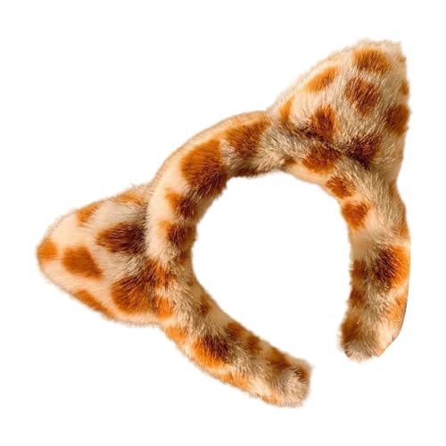 Plüschkatzen Ohren Stirnbänder Weiche Tierische Ohren Stirnbänder Verstellbares Haar Reifen Für Katzenventilatoren Und Alltäglich Modisch von Hrtyvhin