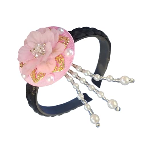 Praktische Koreanische Schale Blumenhaarband Kombinieren Tradition Und Kulturelles Modeaccessoire Für Verschiedene Event Kleidung von Hrtyvhin