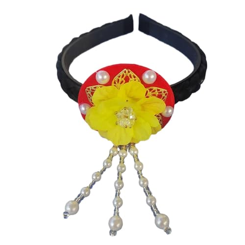 Praktische Koreanische Schale Blumenhaarband Kombinieren Tradition Und Kulturelles Modeaccessoire Für Verschiedene Event Kleidung von Hrtyvhin