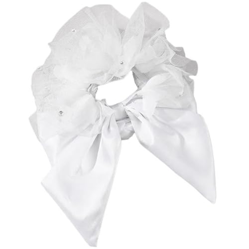 Scrunchies Haare Haare Clip Weiße Haarnadel Pferdeschwanzhalter Metall Clips Haarbögen Für Frauen von Hrtyvhin