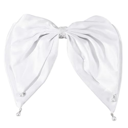 Scrunchies Haare Haare Clip Weiße Haarnadel Pferdeschwanzhalter Metall Clips Haarbögen Für Frauen von Hrtyvhin