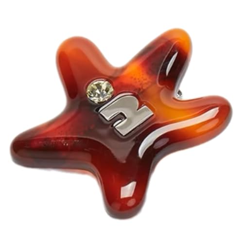 Sternform Haarclip Einfache Temperament Haarnadel Persönlichkeit Haar Barrettes Für Mädchen Und Frauen von Hrtyvhin