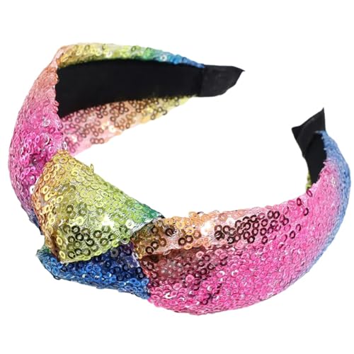 Stirnbänder Für Frauen Geknotetes Mädchen Stirnband Buntes Verziertes Haarbandknoten Twist Hair Accessoire Für Frauen von Hrtyvhin