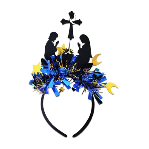 Strasssteine ​​Elastische Haarbänder Schimmern STECKANGE SCHREIBEN FÜR Women Cosplay Accesories Verstellbare Haardekoration von Hrtyvhin