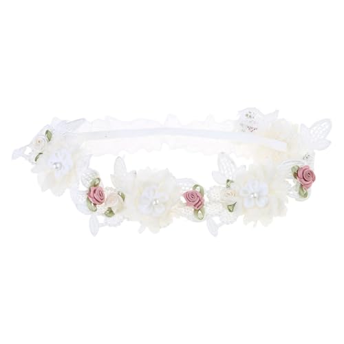 Trend Baby Haarband Girls Blumenband Haarband Weich Atmungsabstürze Elastische Haarschmuck Für Fotoshootings von Hrtyvhin