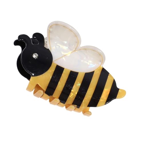 Trendige Bienen Form Haarklaue Clip Frauen Hair Clip Stilvolle Haarklaue Für Den Täglichen Gebrauch von Hrtyvhin