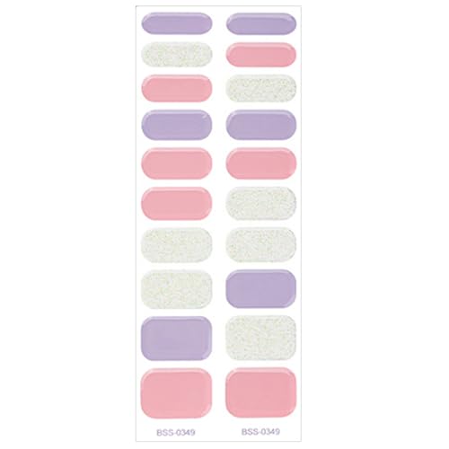 Wraps Aufkleber Kunsthandwerk Erfordert LED Lampe Praktische Nageldekoration Für Frauen Und Mädchen Geeignet von Hrtyvhin