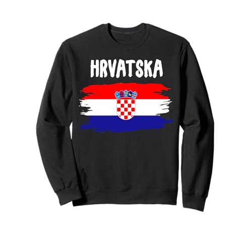 Hrvatska Coatia Hertiage Idee für Frauen & Kroatische Flagge Sweatshirt Hrvatska Coatia Hertiage Idee für Frauen & Kroatische Flagge Sweatshirt von Hrvatska Flag Accessories Outfit Idea For Kids
