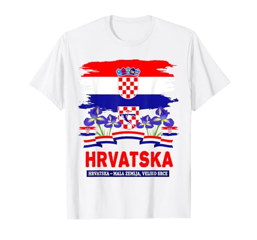 Hrvatska Kroatische Flagge Outfit Idee für Frauen & Kroatien Flagge T-Shirt Hrvatska Kroatische Flagge Outfit Idee für Frauen & Kroatien Flagge T-Shirt von Hrvatska Flag Accessories Outfit Ideas For Kids