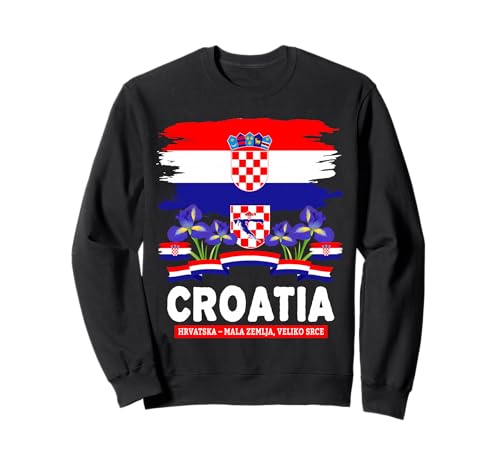 Kroatien Flagge Outfit Idee für Frauen & Kroatische Hrvatska Flagge Sweatshirt Kroatien Flagge Outfit Idee für Frauen & Kroatische Hrvatska Flagge Sweatshirt von Hrvatska Flag Accessories Outfit Ideas For Kids
