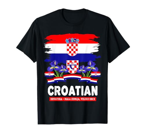 Kroatische Flagge Outfit Idee für Kinder & Kroatien Hrvatska Flagge T-Shirt Kroatische Flagge Outfit Idee für Kinder & Kroatien Hrvatska Flagge T-Shirt von Hrvatska Flag Accessories Outfit Ideas For Women