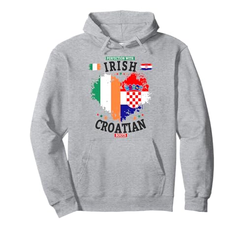 Irische kroatische Flagge Idee für Frauen & Kroatien Irland Wurzeln Pullover Hoodie Irische kroatische Flagge Idee für Frauen & Kroatien Irland Wurzeln Pullover Hoodie von Hrvatska Irish Costume Ideas For Kids & Toddlers