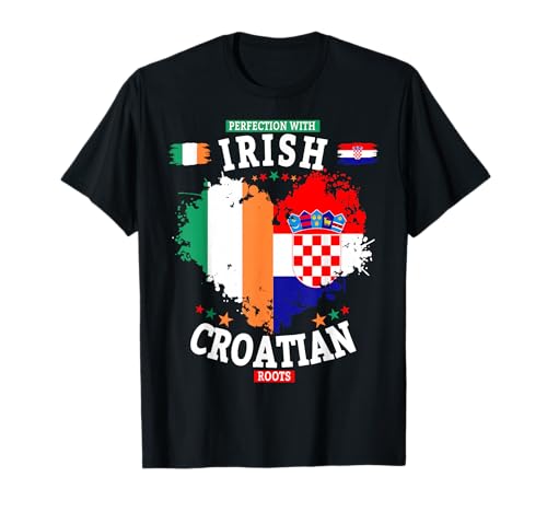Irische kroatische Flagge Idee für Frauen & Kroatien Irland Wurzeln T-Shirt Irische kroatische Flagge Idee für Frauen & Kroatien Irland Wurzeln T-Shirt von Hrvatska Irish Costume Ideas For Kids & Toddlers