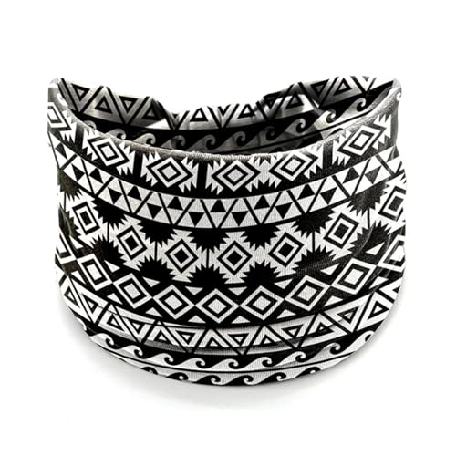 Breite Stirnbänder für Damen und Herren, modische Stirnbänder für Damenhaar, weicher Stoff, dehnbare Haarbänder für Make-up, Yoga, Laufen, breite Boho-Kopfwickel, geknotet, niedliches Haarband Breite Stirnbänder für Damen und Herren, modische Stirnbänder für Damenhaar, weicher Stoff, dehnbare Haarbänder für Make-up, Yoga, Laufen, breite Boho-Kopfwickel, geknotet, niedliches Haarband von HshDUti