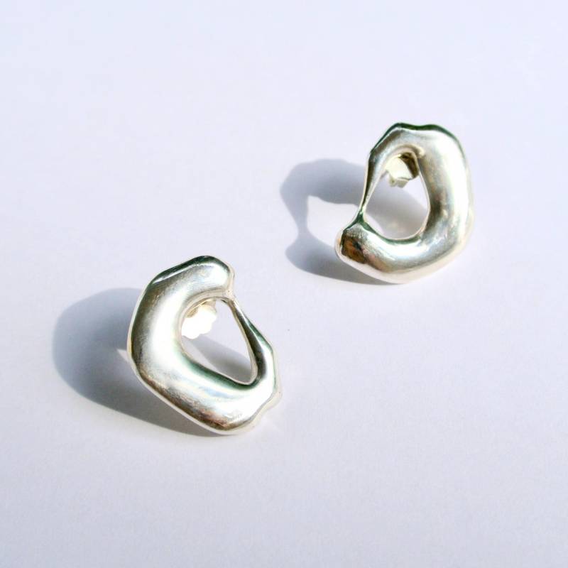 Ohrringe " Celine Silber, Handwerker Schmuck, Geburtstag Geschenk Für Sie Ohrringe " Celine Silber, Handwerker Schmuck, Geburtstag Geschenk Für Sie von HsinHsinJewels