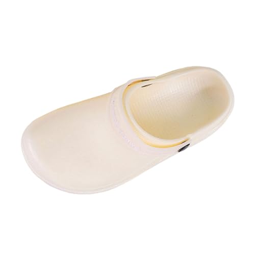 Clogs Herren, Gartenclogs Unisex Herren Damen Garten Hausschuhe Gartenschuhe Sommer Clogs Küchenschuhe Leicht Weiche Strand Schuhe Badelatschen mit Rutschfester Sohle Sandalen Pantoletten von Hsternexy