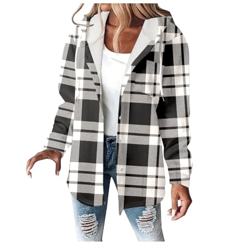 Damen Holzfäller Mantel Kariert Thermo Gefüttert Jacke Flanell Fleece, Karierte Jacke Karierter Karo Jacke Hemdjacke Wolljacke Winter Flanellhemd Teddyjacke Flanell Jacke Holzfäller Jacke Sherpa Jacke Damen Holzfäller Mantel Kariert Thermo Gefüttert Jacke Flanell Fleece, Karierte Jacke Karierter Karo Jacke Hemdjacke Wolljacke Winter Flanellhemd Teddyjacke Flanell Jacke Holzfäller Jacke Sherpa Jacke von Hsternexy