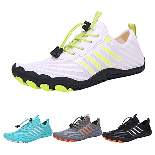 Hsternexy Barfuss Schuhe Damen Herren Barfußschuhe Wasserfest Outdoor Sommer Strandschuhe Wasserschuhe Blau Sport Wandern Badeschuhe Aquaschuhe Leicht Schwimmschuhe Unisex Schwarz Surfschuhe von Hsternexy