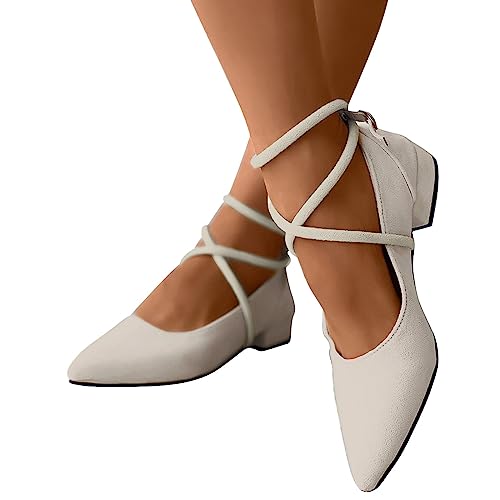 Hsternexy Dirndl Schuhe Damen, Dirndl Schuhe Damen Trachten Pumps - Trachtenschuhe mit Absatz Chunky Tanzschuhe Brautschuhe Blockabsatz Ballerinas Elegant Schuhe Zum Dirndl Absatzschuhe Spangenpumps von Hsternexy