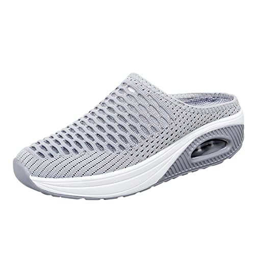 Hsternexy Orthopädische Schuhe Damen Air Cushion Slip-On Diabetiker Orthopedic Wanderschuhe Sandals Freizeit Mesh Atmungsaktiv Hausschuhe Sneaker Leicht Mit Luftkissen Turnschuhe Sportschuhe Damen von Hsternexy