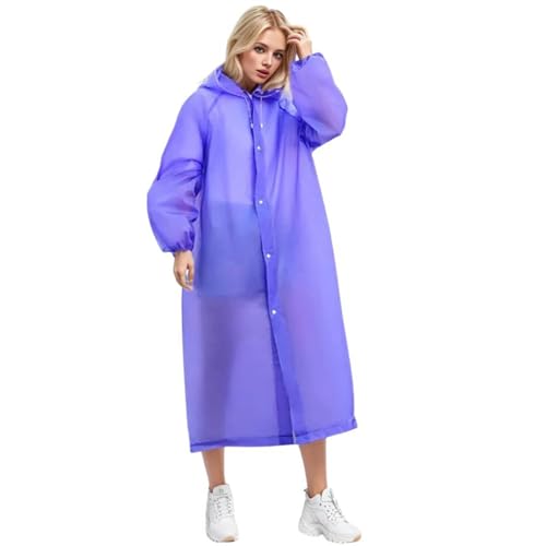 Hsternexy regenjacke damen wasserdicht durchsichtig regenponcho festival lang leicht regenmantel regencape einweg erwachsene fahrrad regenjacken regenanzug atmungsaktiv festival outfit damen von Hsternexy
