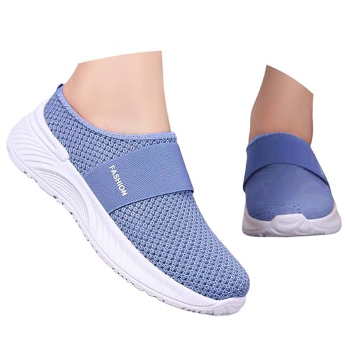 Orthopädische Sandalen Damen, Orthopädische Schuhe Damen Luftkissen Hausschuhe Hinten Offen Diabetiker Wanderschuhe Mesh Atmungsaktiv Sandals Air Cushion Slip On Walking Shoes Outdoor-Walkingschuhe, Orthopädische Sandalen Damen, Orthopädische Schuhe Damen Luftkissen Hausschuhe Hinten Offen Diabetiker Wanderschuhe Mesh Atmungsaktiv Sandals Air Cushion Slip On Walking Shoes Outdoor-Walkingschuhe, von Hsternexy
