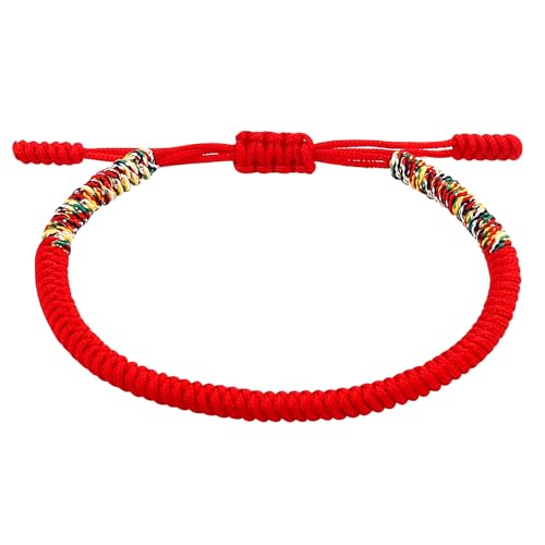 Pärchen Armband Geschenk, Partner Armbänd Bester Freund Armband Handgestricktes Glücksschutzarmband Freundschaftsarmband Verstellbares Seilarmband Hand geflochtene Seil Thread Für Männer und Frauen von HstiaLving