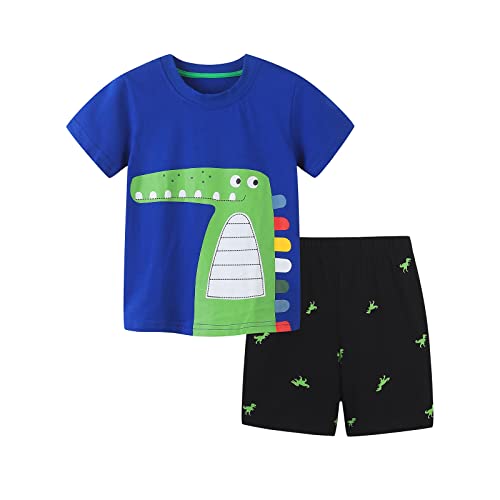 Hstyle Jungen Schlafanzug Pyjama Zweiteilig Sommer Schlafanzug 92 98 104 110 116 122 von Hstyle