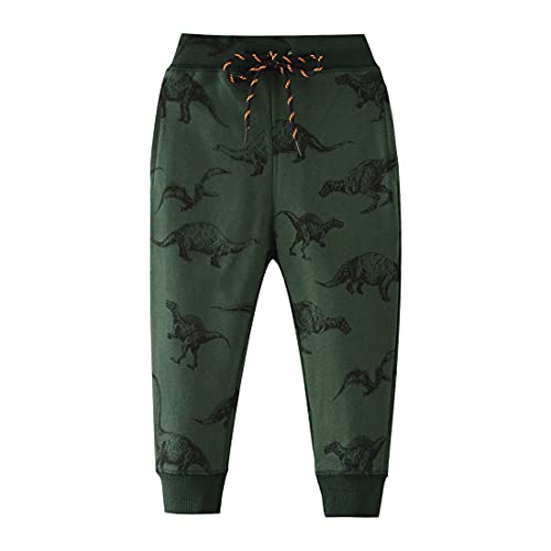 Hstyle Jungen Sweathose Dinosaurier Karikatur Gedruckt Hosen Kinder Sporthose Jogger Hose Jogger Pants Jogginghose 1-7 Jahre Hstyle Jungen Sweathose Dinosaurier Karikatur Gedruckt Hosen Kinder Sporthose Jogger Hose Jogger Pants Jogginghose 1-7 Jahre von Hstyle
